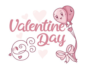 Valentine’s Day Romantic Typography Design