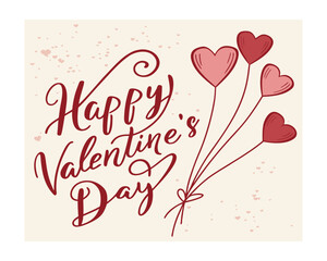 Valentine&rsquo;s Day Romantic Typography Design