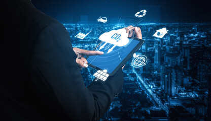 Net zero and CO2 reduction strategies promote sustainability, renewable energy, and climate-responsible business practices for a greener future. Vouch