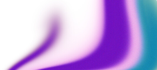 Abstract vibrant purple, pink, and teal gradient textured design on transparent background