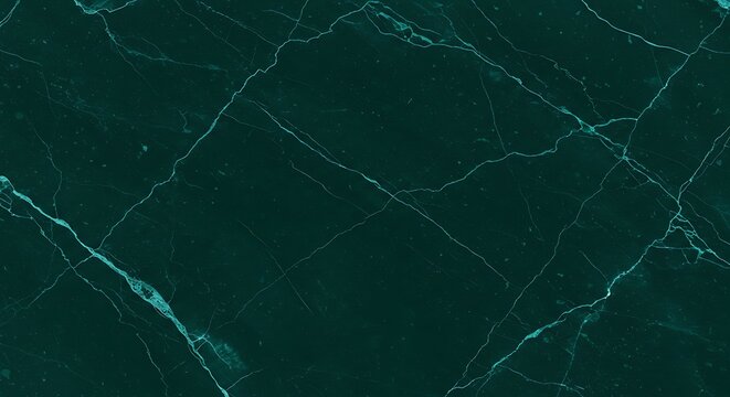 Deep teal marble texture with intricate white veins, a luxurious natural stone surface