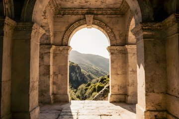 ancient roman aqueduct