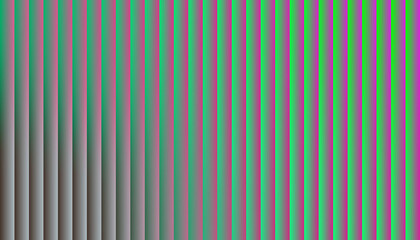 Obraz premium Abstract vertical stripes with color gradient and glitch effect