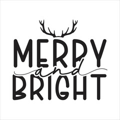 Christmas Quotes Design | Christmas Typography | Holidays Illustration | X-mas Vector Design