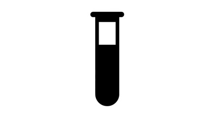 Test Tube Icon: Laboratory Sample, Science, and Medical Testing Vector