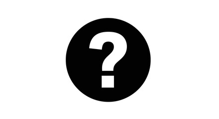Question Mark Icon: Help, Information, and Unknown Query Symbol Vector