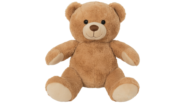 Adorable teddy bear plush toy for comforting kids, a timeless gift for birthdays and holidays