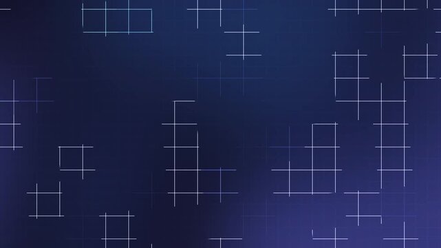 blue and black grid line abstract background animation with glowing linear elements perfect for tech events global celebrations digital displays and futuristic design projects 