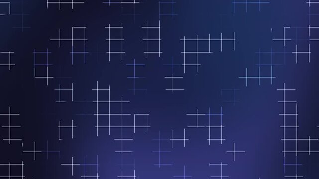 Blue and black digital grid line background with glowing linear shapes for global tech events modern presentations futuristic design themes and creative visual projects with a clean abstract style