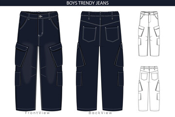 Boys Trendy Jeans