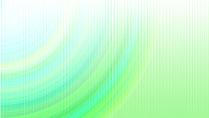 Soft gradient background with curved lines and vertical stripes in light blue and green abstract