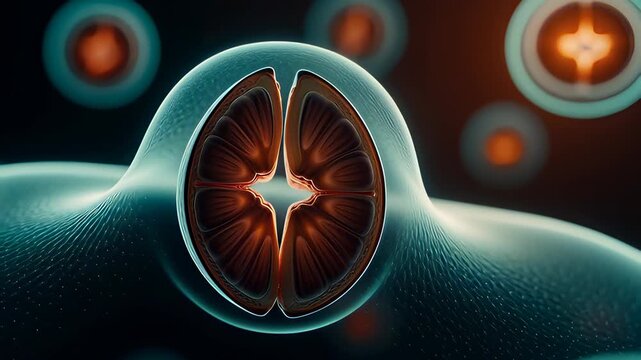 Autophagy: Dynamic Cellular Cleaning & Molecular Regeneration, a Vital Microscopic Process for Health.