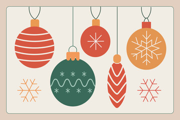 Merry Christmas and New Year holiday greeting card collection, background, website and social media banner, marketing material. Paper art style with snowy winter land Vector illustration templates.