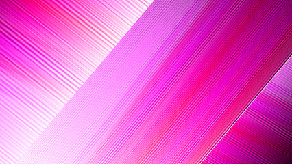 Abstract diagonal pink and magenta ribbed texture background with light gradient image