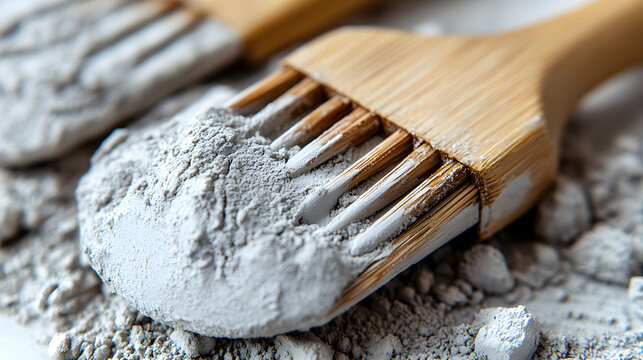 clay sculpting tools on natural sand colored background