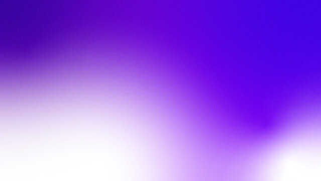 Purple violet indigo white abstract background. Color gradient ombre blend with smooth soft blur and bright light glow. Dreamy haze effect, subtle fade transitions, modern luminous tones, gentle 