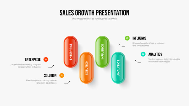 Service Introduction Frame Layout Vector Illustration. Digital Profile 4 Element Diagram Presentation Design. Financial Innovation Four Step Infographic Slide Template.