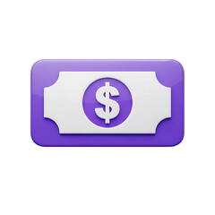 Obraz premium Money isolated on transparent background, a symbol of wealth, currency, and financial transactions in various economies