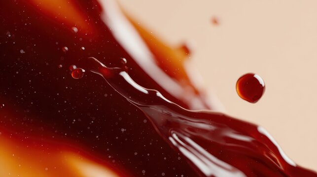 265. abstract liquid splash for premium beverage ad, editorial style, soft diffused glow, minimal composition, generic props only