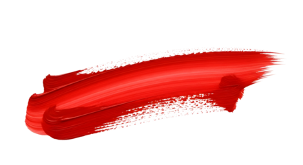 vibrant thick paint brush stroke texture isolated on a transparent background. artistic detail with visible paint marks, creative, PNG