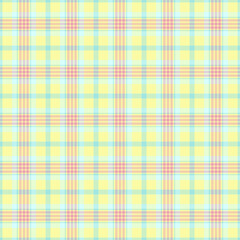 Cheerful pastel plaid pattern. A versatile design perfect for backgrounds, textiles, and creative projects needing a soft, vibrant touch.