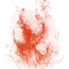 Fiery Essence Abstract Flames Red Heat Ethereal Glow Dark Background Intense Energy Visual Metaphor Dynamic Movement