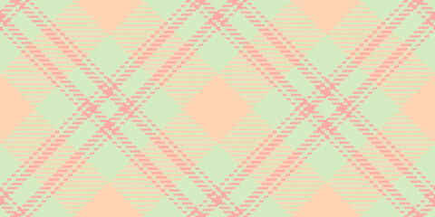 Short seamless plaid check, figure texture background tartan. Stylish textile vector pattern fabric in light and red colors.