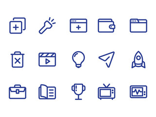 Essential UI icons for modern web design and app development, delivering sleek user interface elements for a professional digital experience, fresh look