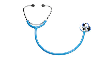 Blue Stethoscope on Black is ideal for Medical presentations, clinic branding, healthcare posters, and telemedicine promotions.
