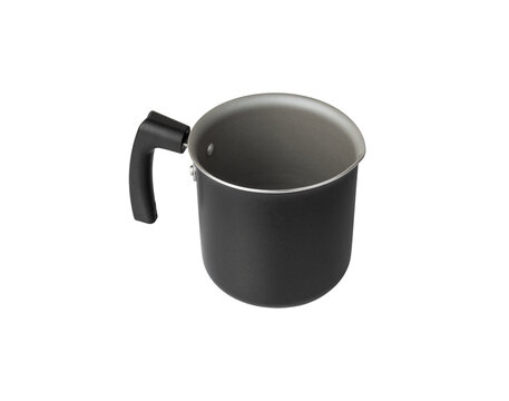 Non stick pan isolated over white background