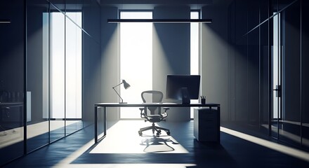 Inspiring Workspace for Creativity and Productivity in Modern Business, Designed for Success and Innovation, Boost Your Team with this Bright Office Space