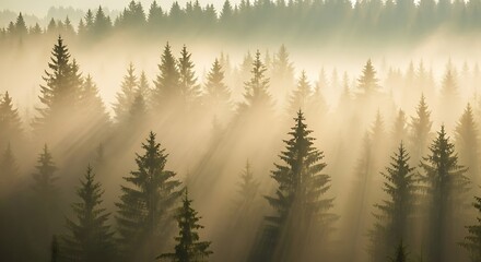 Mystical Forest Awakening: Embrace Tranquility and Nature's Beauty for Travel, Wellness, and Serene Escapes. Perfect for Inspirational Content!