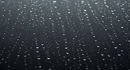 Refreshing Raindrops for Serene Ambiance and Reflective Moments - Perfect for Nature and Relaxation Themes