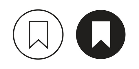 Bookmark icon concept vector illustration. logotype icon designs