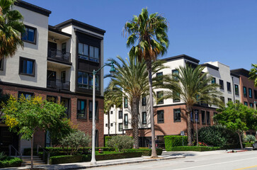 California Los Angeles area Rlya Vista August 18, 2025 well-maintained streets with beautiful...