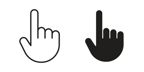 Cursor icon concept vector illustration. logotype icon designs