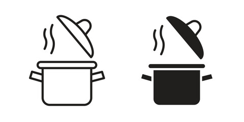 Pot icon concept vector illustration. logotype icon designs