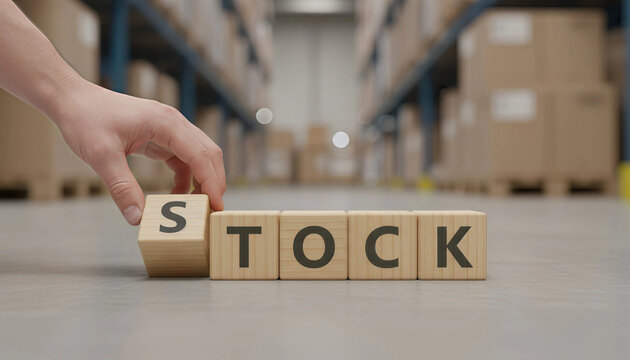 Warehouse Inventory Stock Management Concept Supply Chain Logistics Order Fulfillment Distribution Business Planning