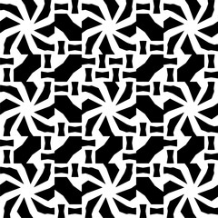  Abstract texture for fabric print, clotht,card, table cloth,tapestry, furniture, banner, cover, invitation, decoration, wrapping.Seamless repeating pattern. Black and white color.