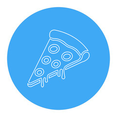 pizza slice symbol