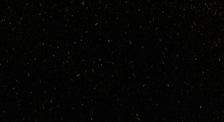 Obraz premium Abstract black background with tiny specks of light design