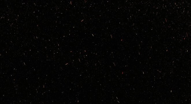 Abstract black background with tiny specks of light design