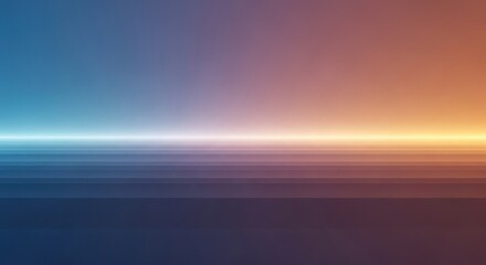 Abstract gradient background with horizontal lines in multiple colors