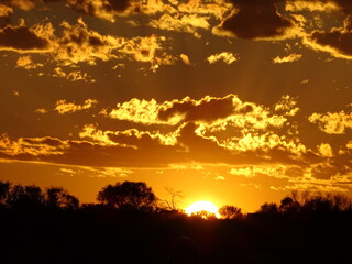 Sonnenuntergang in Australien