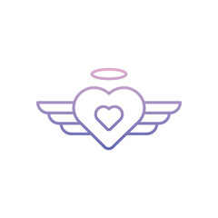 Angel vector icon