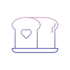 Breakfast Food vector icon