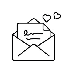 Love Letter vector icon