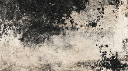 Obraz premium A black and white photo of a dirty surface with a lot of dust and dirt. The photo has a moody and somewhat eerie feel to it