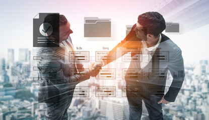 Task management workflow dashboard visualizing to-do lists, ongoing tasks, review status, and completed items to support productivity and project tracking Vouch