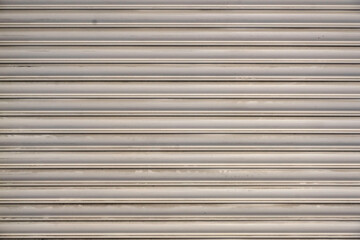 Metal shop shutter for use as a background texture